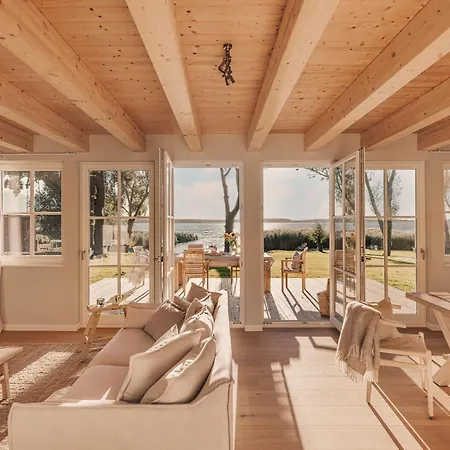 بيت للعطل Watermark Usedom - Premium Direkt Am Wasser Mit Eigener Badestelle - Haus Welle
