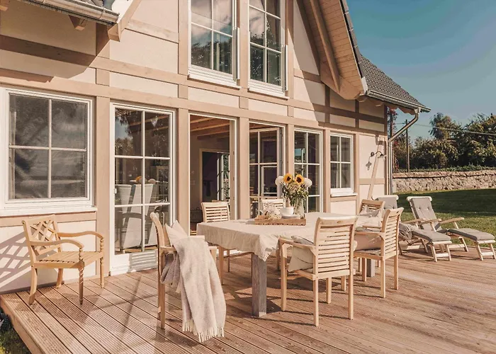 Watermark Usedom - Premium Direkt Am Wasser Mit Eigener Badestelle - Haus Welle Prázdninový dům *