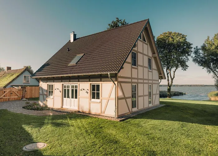 Watermark Usedom - Premium Direkt Am Wasser Mit Eigener Badestelle - Haus Welle * Rankwitz