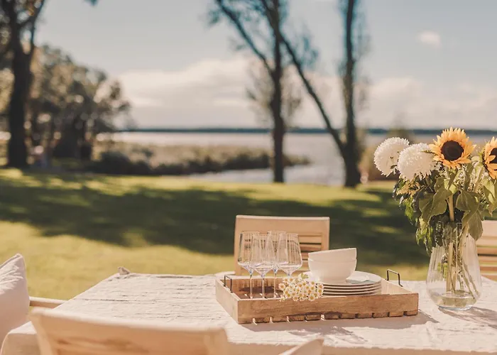 Watermark Usedom - Premium Direkt Am Wasser Mit Eigener Badestelle - Haus Welle Prázdninový dům
