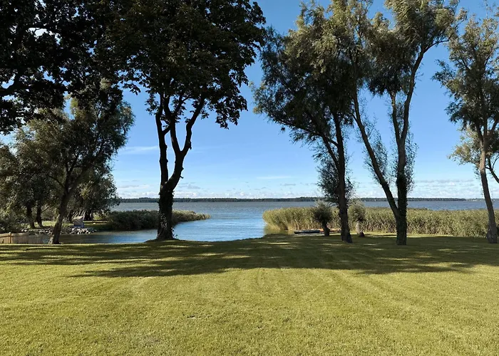 Prázdninový dům Watermark Usedom - Premium Direkt Am Wasser Mit Eigener Badestelle - Haus Welle Rankwitz