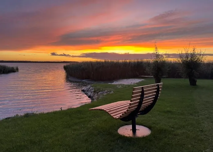 Prázdninový dům Watermark Usedom - Premium Direkt Am Wasser Mit Eigener Badestelle - Haus Welle Rankwitz